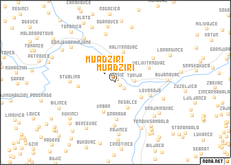 map of Muadžiri