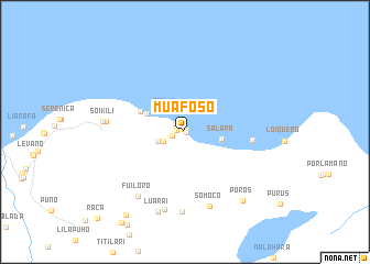 map of Muafoso