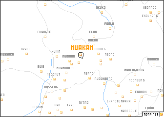 map of Muakam