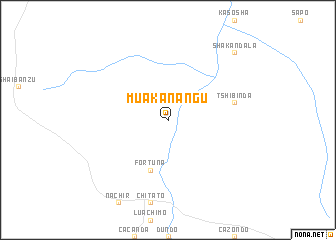 map of Muakanangu