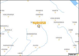 map of Muakasa