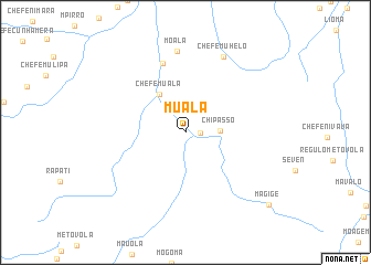 map of Muala