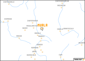 map of Muala