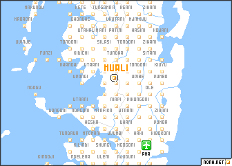 map of Muali