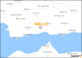 map of Muallim