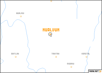 map of Mualvum