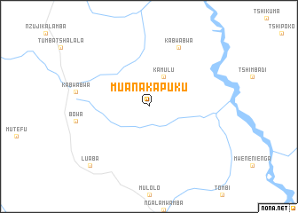 map of Muana-Kapuku