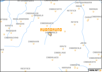 map of Muanamuno