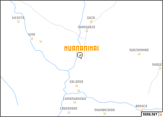 map of Muananimai