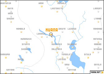 map of Muana