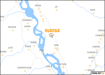 map of Muanda
