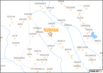 map of Muanda