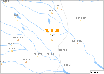 map of Muanda