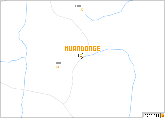 map of Muandonge