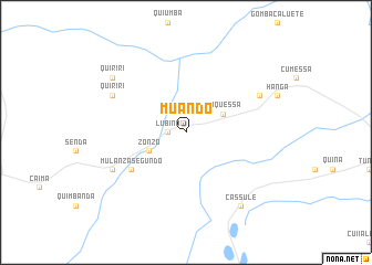map of Muando