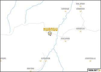 map of Muandu