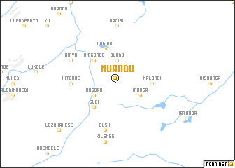 map of Muandu