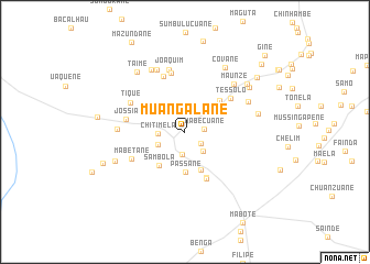 map of Muangalane