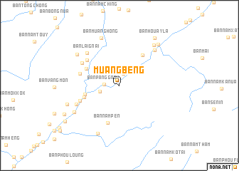 map of Muang Bèng