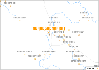 map of Muang Gnômmarat