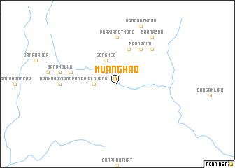 map of Muang Hao