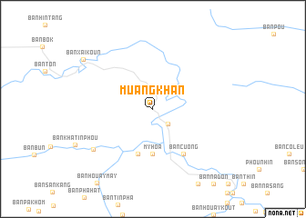 map of Muang Khan