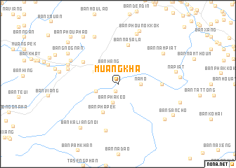 map of Muang Kha