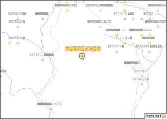 map of Muang Khôm