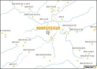 map of Muang Ngeun