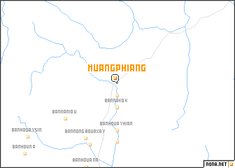 map of Muang Phiang