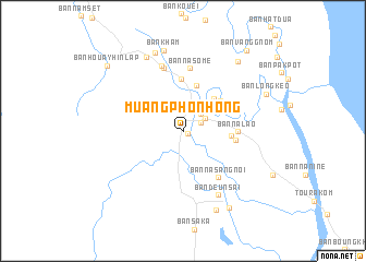 map of Muang Phôn-Hông