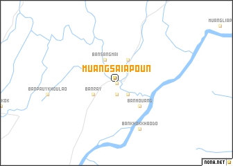 map of Muang Saiapoun