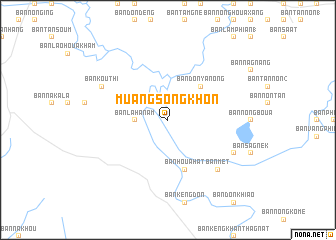 map of Muang Songkhon