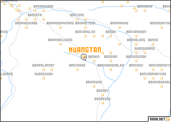 map of Muang Tan