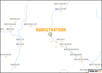 map of Muang Thathôm