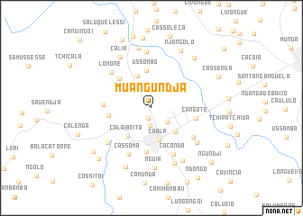 map of Muangundja