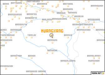 map of Muang Xang