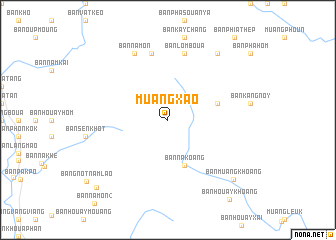 map of Muang Xao