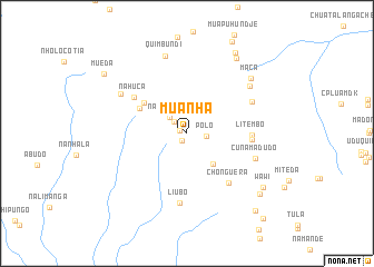 map of Muanha