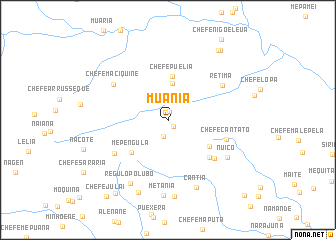 map of Muânia