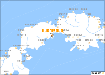 map of Muanisolo