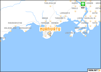 map of Muanivatu