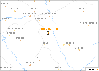 map of Muanzita