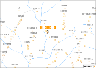 map of Muapala