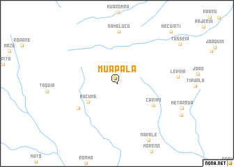 map of Muapala