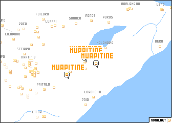 map of Muapitine