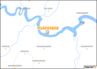 map of Muaraabab