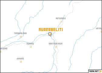 map of Muarabeliti