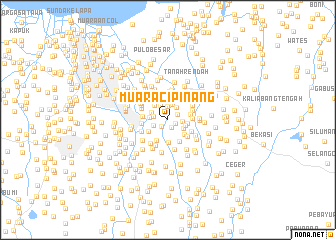 map of Muaracipinang