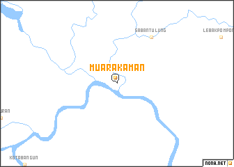 map of Muarakaman